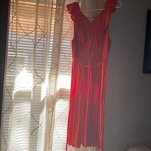 Sleeveless toe dress